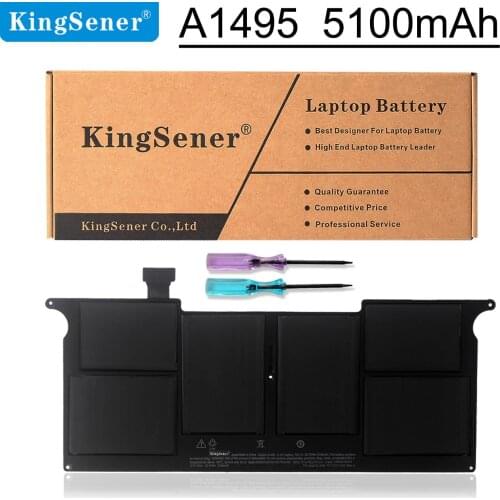 KingSener New A1495 Laptop Battery For Apple MacBook Air 11" A1465(2013) MD711LL/A MD711/A MD712/A MD711/B MD712/B 020-8084-A