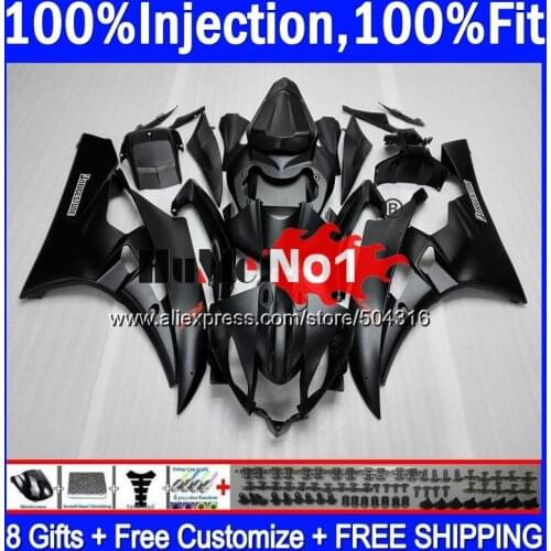 OEM For YAMAHA YZF R 6 YZF 600 YZF-600 7MC.4 YZF R6 06-07 600CC YZF600 YZF-R6 2006 2007 YZFR6 06 07 OEM Matte black Fairings