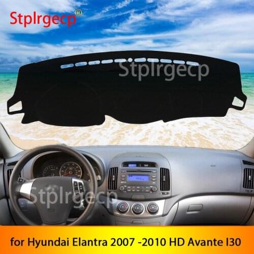 For Hyundai Elantra 2007 2008 2009 2010 HD Avante I30 Anti-Slip Dashboard Cover Protective Pad Car Accessories Sunshade Carpet