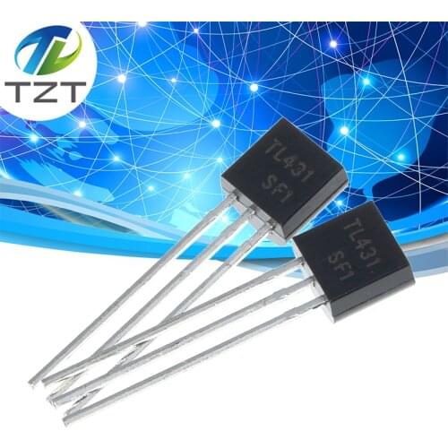 50pcs TL431A TL431 Voltage References 2.5-36V Prog Adjust TO-92 new original