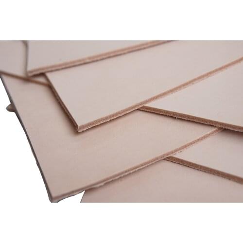 4.0mm Thick Carving Leather Full Grain Stiff Cowhide Handmade Crafts Genuine Tooling Leather Raw Material