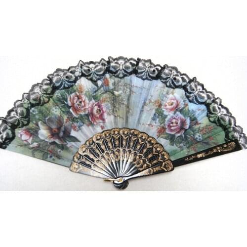 Spanish style Hand Fan Decorative Design CNIM Hot