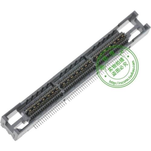 TE AMP matched impedance connector spacing 0.64 114PIN female end Model: 2-767004-4