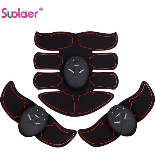 Slimming Fat Burning Exerciser Electric Muscle Training Gym Smart Fitness Muscle Stimulator Abdominal Tool Muscle Stimulator