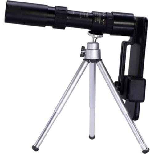 10 Times To 30 Times Monocular BAK4 Prism Monocular Retractable Telescope With Tripod Mount Lanyard Carrying Case For Outdoor