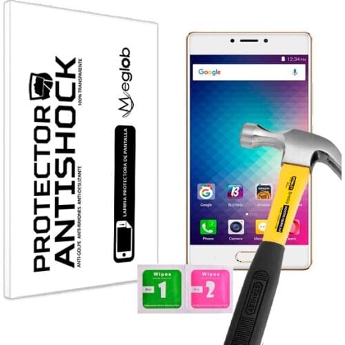 Protector de Pantalla Anti-Shock Anti-Golpe Anti-arañazos Compatible con Blu Pure XR
