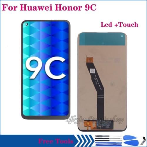 6.39" AAA quality Display For Huawei honor 9C LCD Touch Screen Digitizer 10 Touch Screen Replament For Honor 9 C AKA-L29 Play 3