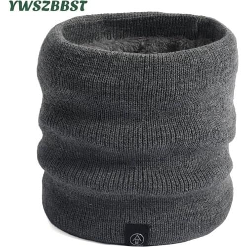 Unisex Plus Velvet Winter Scarf Boys Girls Women Men Thick Scarf Elastic Muffler Knitted Children Scarf Autumn Winter Baby Scarf