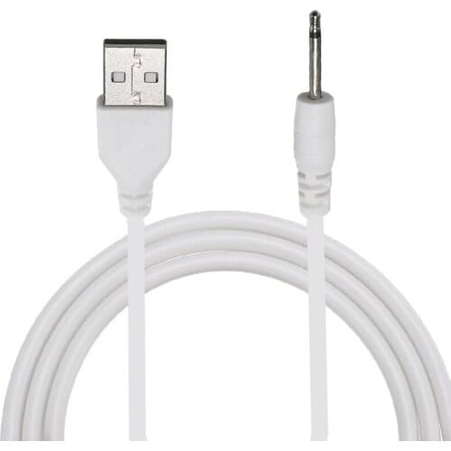 1m USB 2.0 To DC 2.5mm Elbow 2A Charging Line 2.5 USB USB2.5 Mono Audio Line USB Jack Plug Aux DC2.5mm Audio Cable