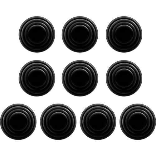 Universal Car Door Shock Absorbing Gasket For Car Trunk Sound Insulation Pad Shockproof Thickening Cushion Stickers 10 Pcs/lot