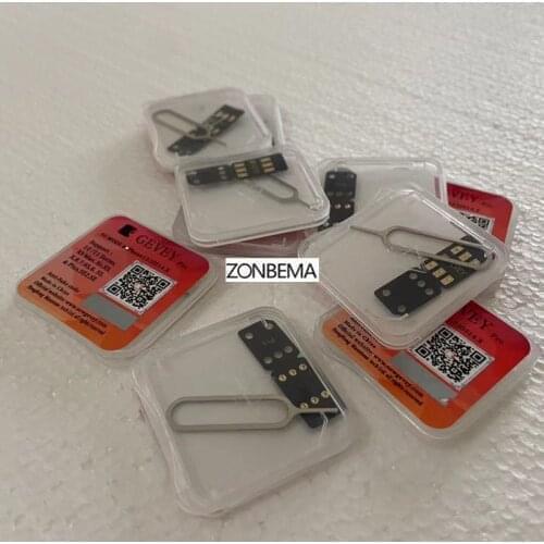 10pcs Original Newest GEVEY-PRO V14 GV 5G MODE ICCID EDIT UPDATE PERFECT For iPhone SE SE2 6 6S 7 8 Plus X XR XS 11 12 Pro Max