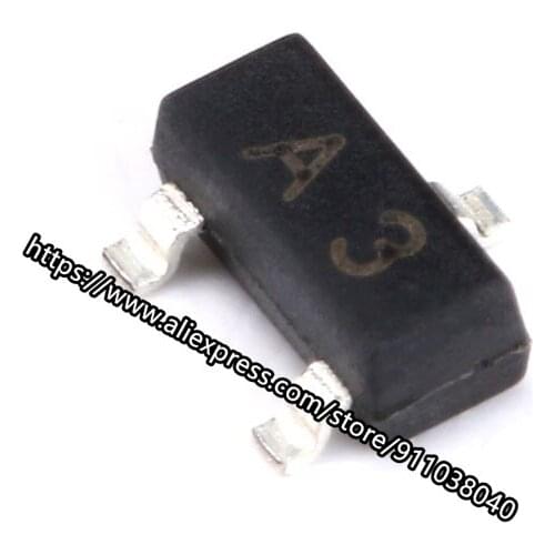 100pcs) 1SS181 SOT-23 SMD Switching Diode Transistor (Marking A3)
