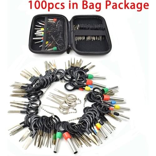 Car Terminal Removal Kit Wiring Crimp Connector Pin Extractor Puller Terminal Repair Professional Tools Kit