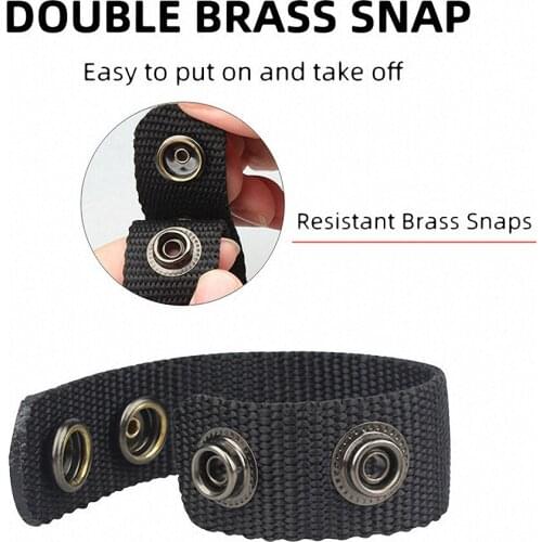 4Pcs Tactical Belt Keepers Heavy Duty Belt Buckles Portable Webbing Strap Military Duty Equipment Accessories for Outdoor Sports