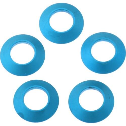 5pcs Aluminum Alloy Winding Check 7 Sizes for Rod Building Repair