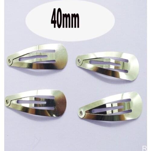 40MM 500PCS BB Hair Clips Hair Bobby Pin Clip, Hairpin DIY Handmade Vintage Jewelry Metal Barrettes Trendy Heart Copper