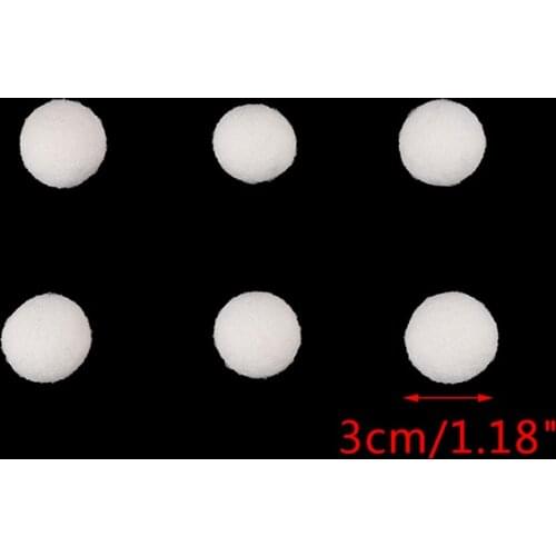 6pcs/pack Laundry Clean Ball Reusable Natural Organic Laundry Fabric Softener Ball Premium Organic Wool Dryer Balls 2cm/3cm