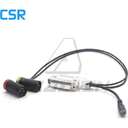 DB25 female interface audio output power supply line Lectrosonics /Wisycom /Sennheiser /Sony /Audio LTD receiver