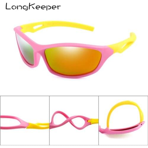 Kids Polarized Sunglasses Baby Children UV400 Glasses Security TR90 Brand Sport Goggles Sun Glasses For Boys Girls Gafas De Sol