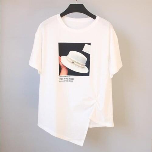 Spring Summer Printed T-shirts for Women Loose Tops Plus Size Tees Women tshirts