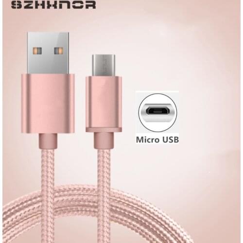 2M 2.4A Micro USB Cable Smartphone Android Fast Charge Data Cables for Xiaomi Redmi note 5 plus 4x Oukitel K7000 K4000 U7 U9 U8