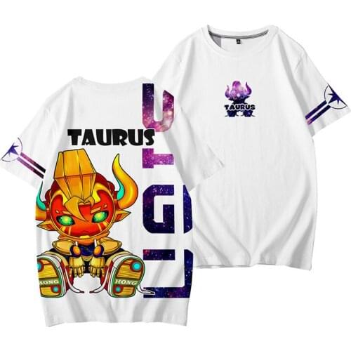 Creative 12 Zodiac Signs T shirt Sweatshirt Aries Taurus Gemini Cancer 12 Constellation Men/Women Short sleeve 3D Couples Tops