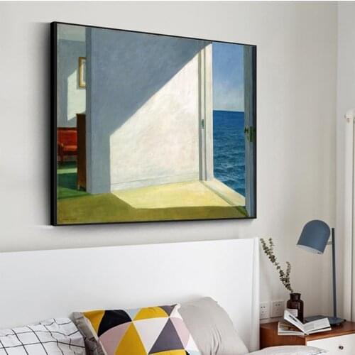 Sunlight Shines Into Room Landscape Canvas Painting Posters and Prints Cuadros Wall Art Pictures for Living Room Home Decoration