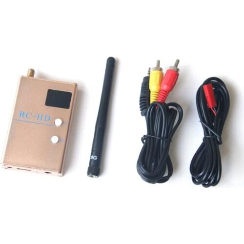 RC832HD 5.8G 48CH High Sensitivity 1080P 6-24V Video Receiver VRX with Antenna for RC Airplane Helicopter FPV Racing Drone