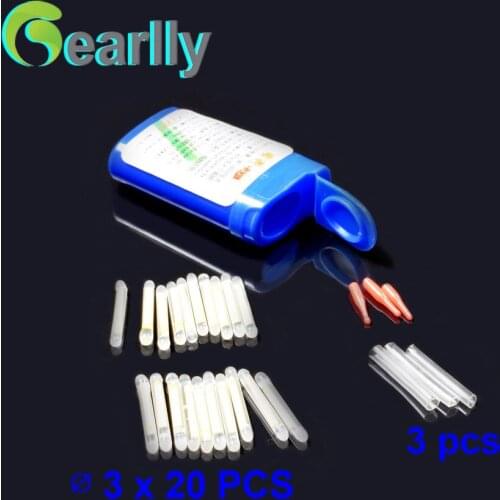 Gearlly brand Fishing luminous sticks Fluorescent Light sticks long time glowing two size 4.5mm and 3 mm optional