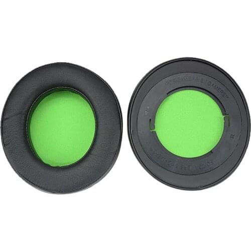 1Pair Replacement Earpads Ear Cushion Cups Cover Repair Parts for Razer Kraken PRO 7.1 V2 Gaming Headphones Headset Accessories