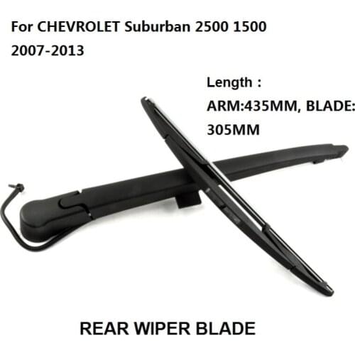 Rear Wiper Arm & Blade For CHEVROLET Suburban 2500 1500 2007-2013, 305mm Blade New