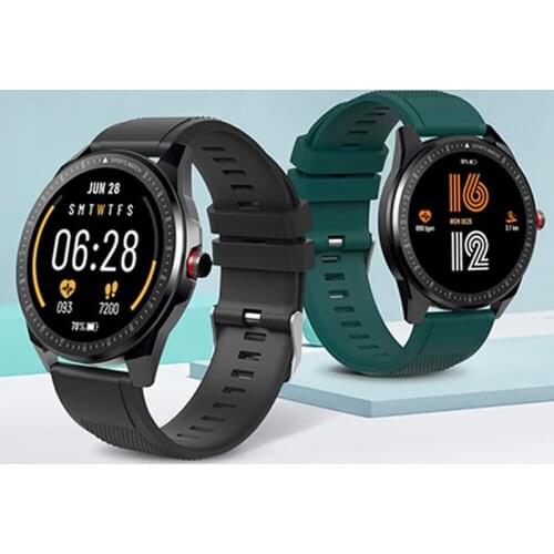 1.3 Inch Ultra Thin BT5.0 Wristband 24h Real-time Hearth Rate Monitor 31 Sport Modes Tracker Watch Faces Waterproof Smart Watch