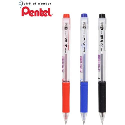 3 Pcs Pentel Press Ballpoint Pen 0.5 Mm Large Capacity Multicolor Ballpoint Pen High Quality Environmental Protection