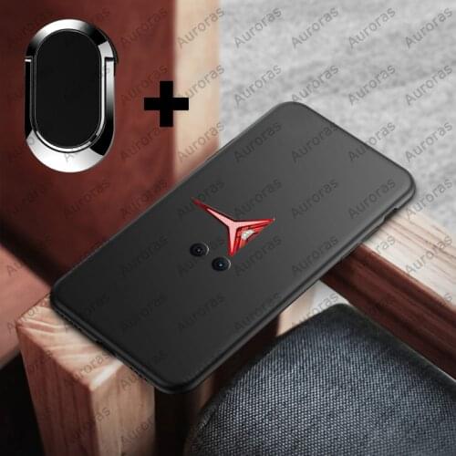 Auroras Case For Legion Phone Duel Ultra Thin Soft With Magnetic Attraction Ring Cover For Lenovo Legion Phone Duel Soft Case