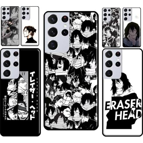 Eraser head Shota aizawa My Hero Academia Case For Samsung Galaxy S21 S20 FE Note 10 S8 S9 S10 Plus Note 20 Ultra Back Cover