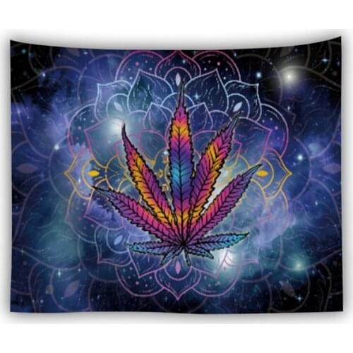 Mandala playa grande tapestry leaves wall hanging blanket large wall fabric room decor background