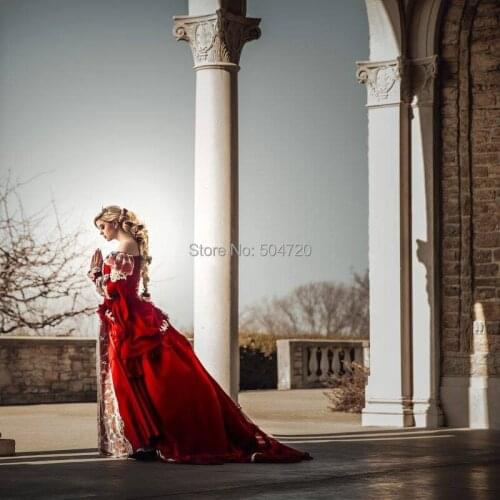 Tailored! 18 Century French Duchess Retro medieval Renaissance Reenactment Theatre Civil war Victorian dress HL-470