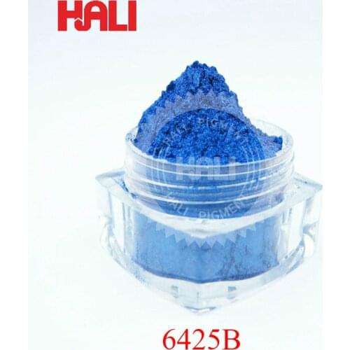 Crystal pearl pigment,bright pearl luster effect pigment,synthetic mica base pearls,1lot=200gram 6425B magic blue ,free shipping