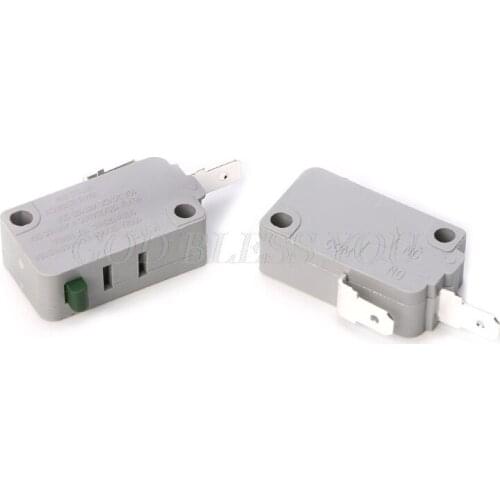 2Pcs KW3A Microwave Oven Door Micro Switch 125V/250V 16A Normally Open Switch Drop Shipping