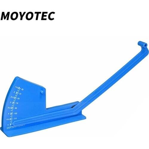 MOYOTEC Set of 2 Deck Level Rulers Lawn Mower Vehicle Measuring Balance Ruler Equipment Depth Gauge