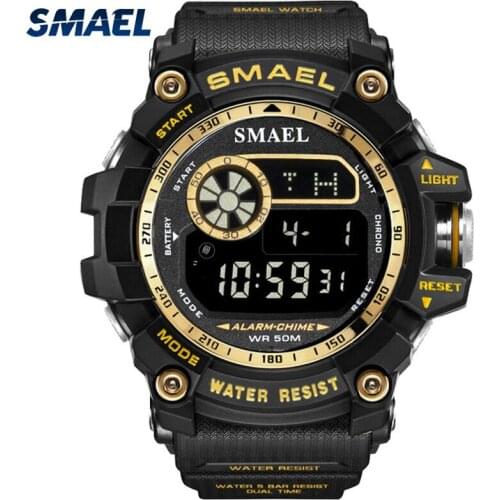 Men Military Watch 50m Waterproof Wristwatch LED Quartz Clock Sport Watch Male relogios masculino 3100 Sport S Shock Watch Men