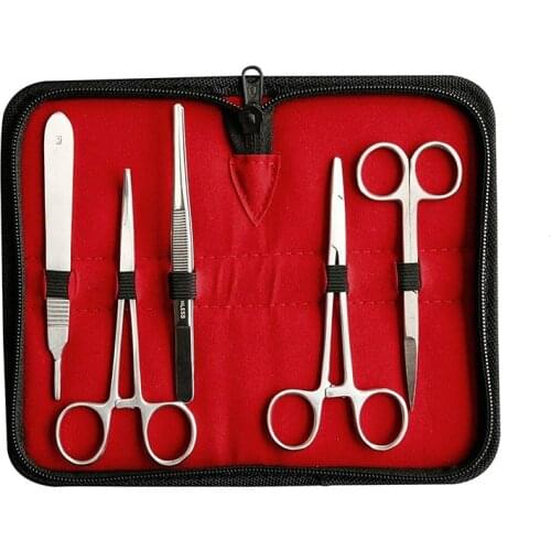 Surgical Suture Training Kit Skin Operate Suture Practice Model Training Pad Needle Scissors Tool Kit Teaching equipment