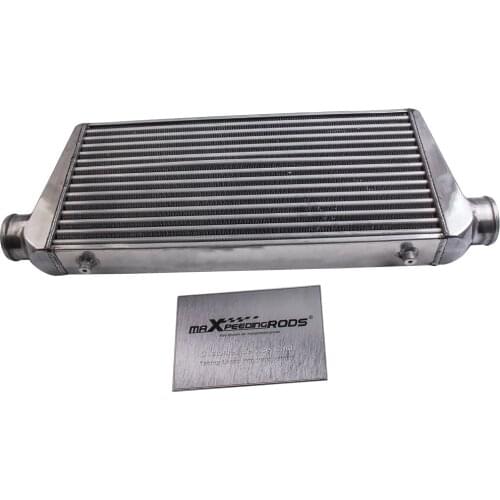 Front Mount Intercooler - Tube and Fin Design - 600x300x76mm with 3 inch Outlet