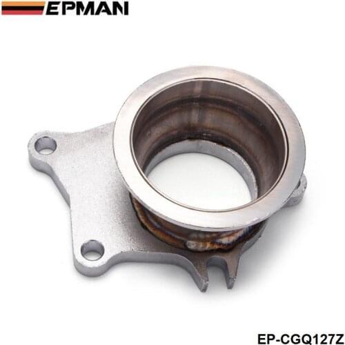 Stainless Steel T04E T3/T4 5 Bolt Exhaust Dump Flange To 3" 76mm Vband Adapter EP-CGQ127Z