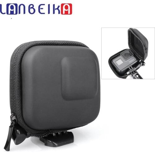LANBEIKA Protective Bag Mini EVA Storage Box Case for GoPro Hero 8 6 5 7 Black Silver White DJI OSMO Action SJCAM YI Accessories
