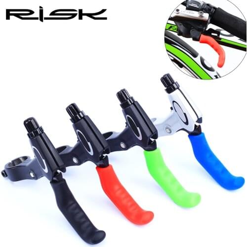 RISK 1Pair Anti-skid Mountain Road Bike Bicycle Universal Silicone Brake Handle Lever Cover Protective Sleeve Protector