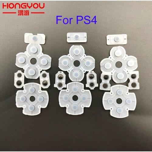 150set JDS001 011 030 JDM 050 055 Conductive Silicone Rubber Pads for Dualshock 4 L2 R2 Buttons For Playstation 4 PS4 Controller