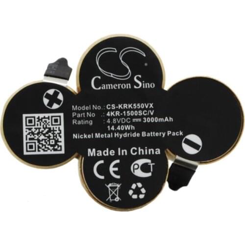 Cameron Sino 3000mAh battery for KARCHER Broom K55 K55 4KR-1500SC/V Vacuum Battery