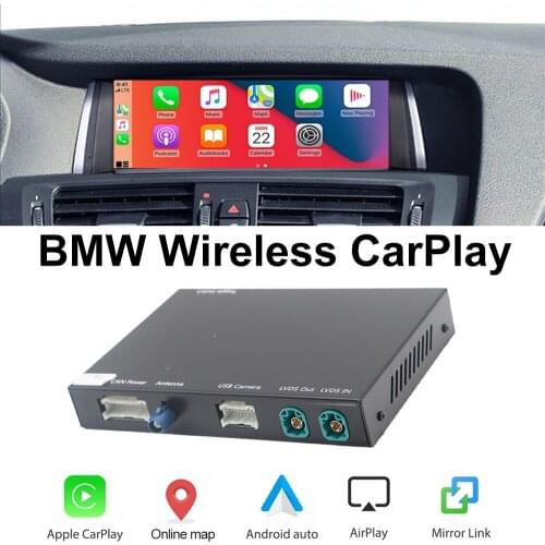 Wireless CarPlay with Android Mirror Link AirPlay Car Play Function For BMW NBT Series 1 F20 F21 2011-2016 NBT