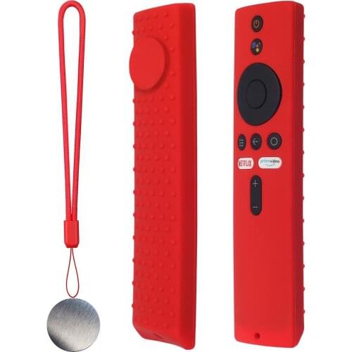 Covers for Xiaomi Mi TV Box s Bluetooth-compatible Wifi Smart Remote Control Case Silicone Shockproof Protective Skin-Friendly